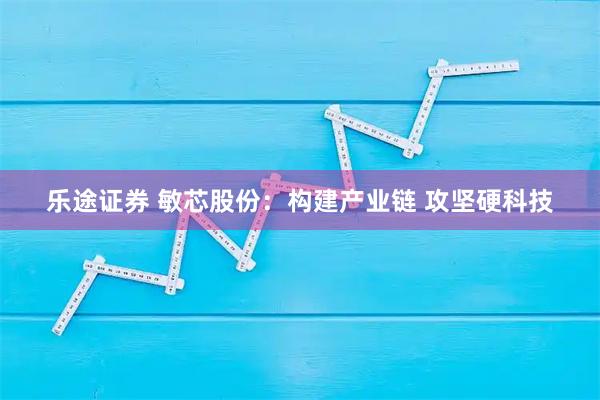 乐途证券 敏芯股份：构建产业链 攻坚硬科技